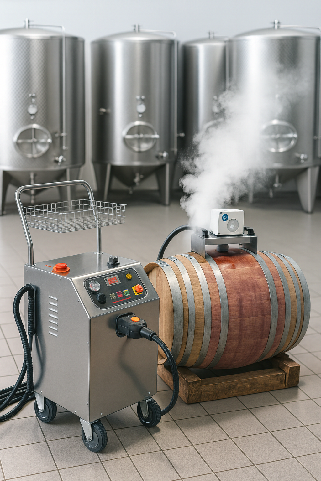 Desinfección De Barriles